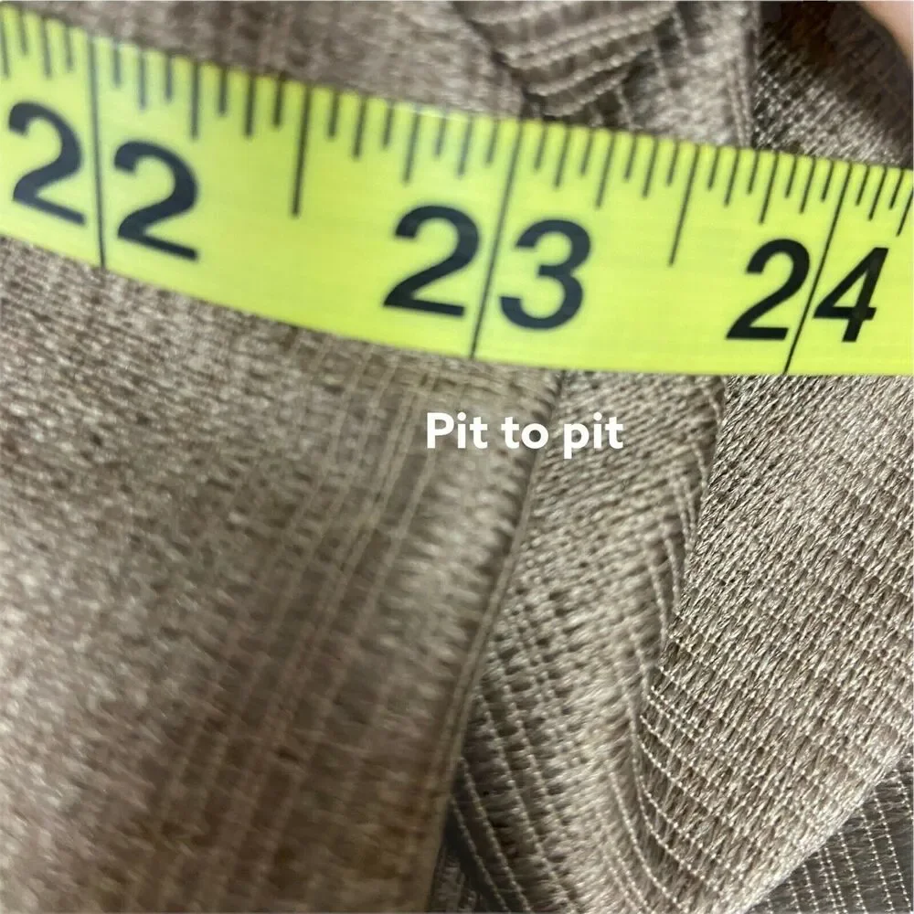 Western Sport Coat Buffalo Country Men's Tan Long Sleeves Button Front Sz 36